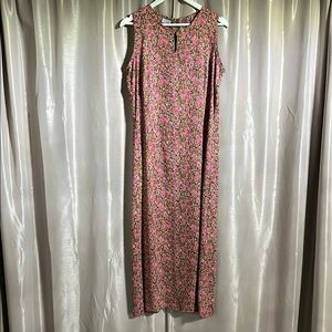 Premier International Pink Sleeveless Halter Maxi Dress